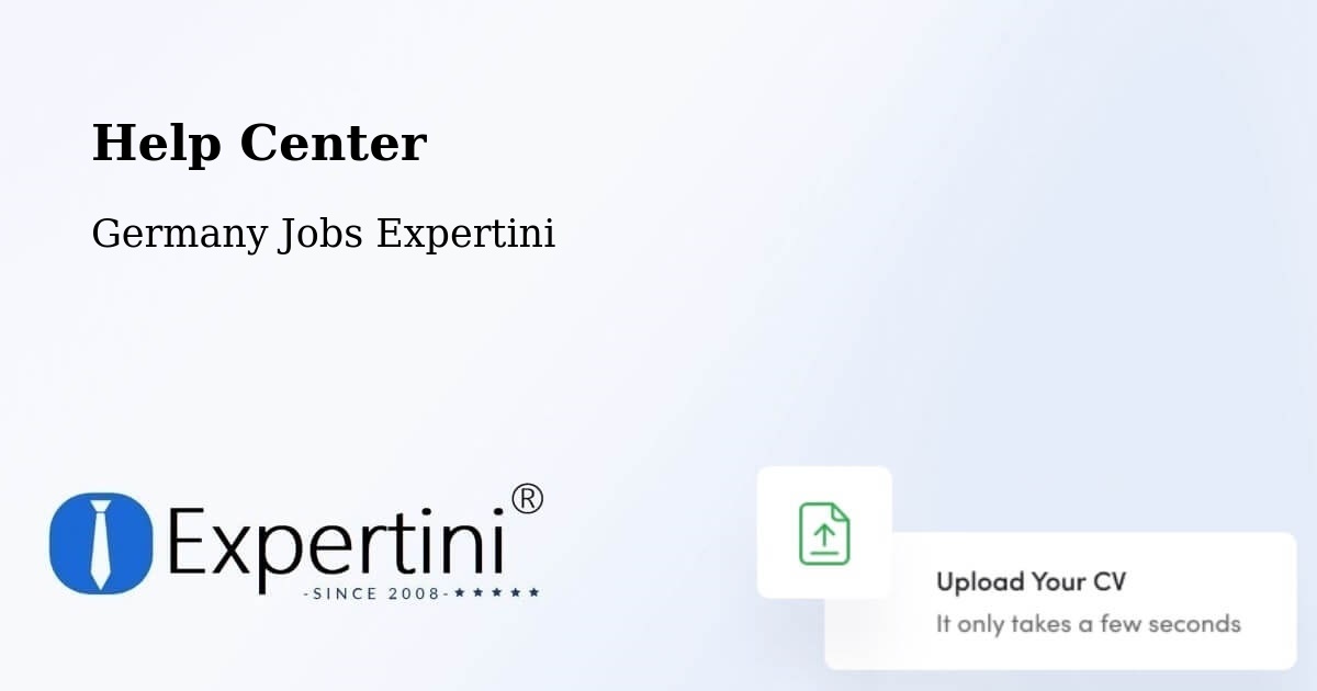 Help Center – Wuppertal - Germany Jobs Expertini