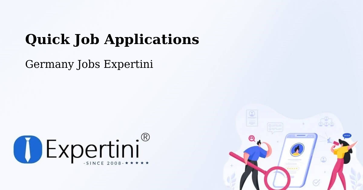 Quick Apply Feature – Wuppertal - Germany Jobs Expertini